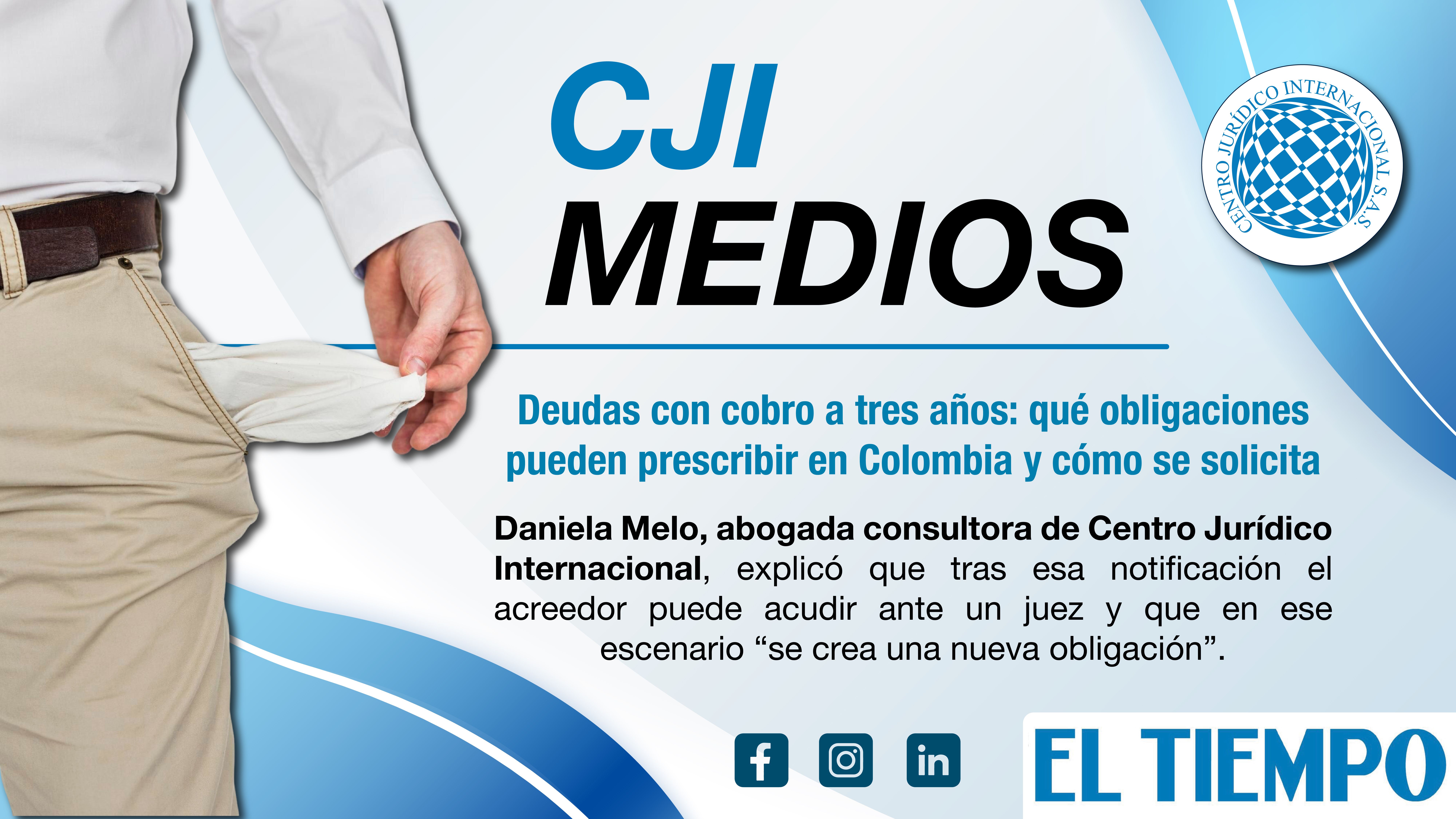 Deudas con cobro a tres años: qué obligaciones pueden prescribir en Colombia y cómo se solicita imagen