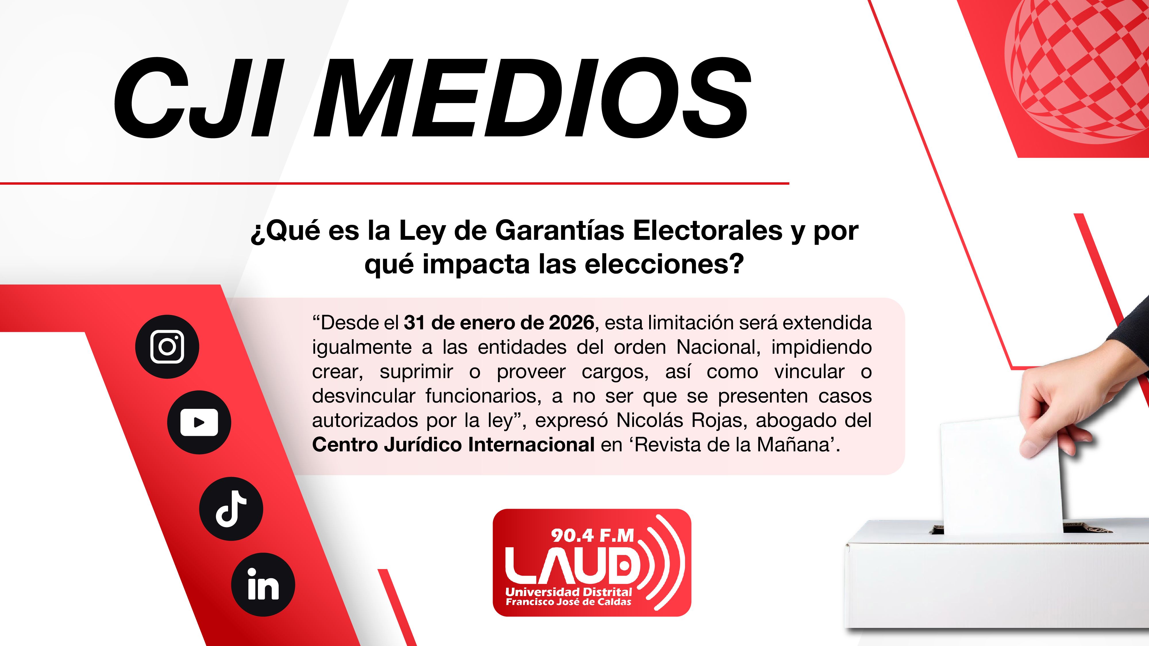 httpslaududistritaleduconacionalentrevistaque-es-la-ley-de-garantias-electorales-y-por-que-impacta-las-elecciones imagen