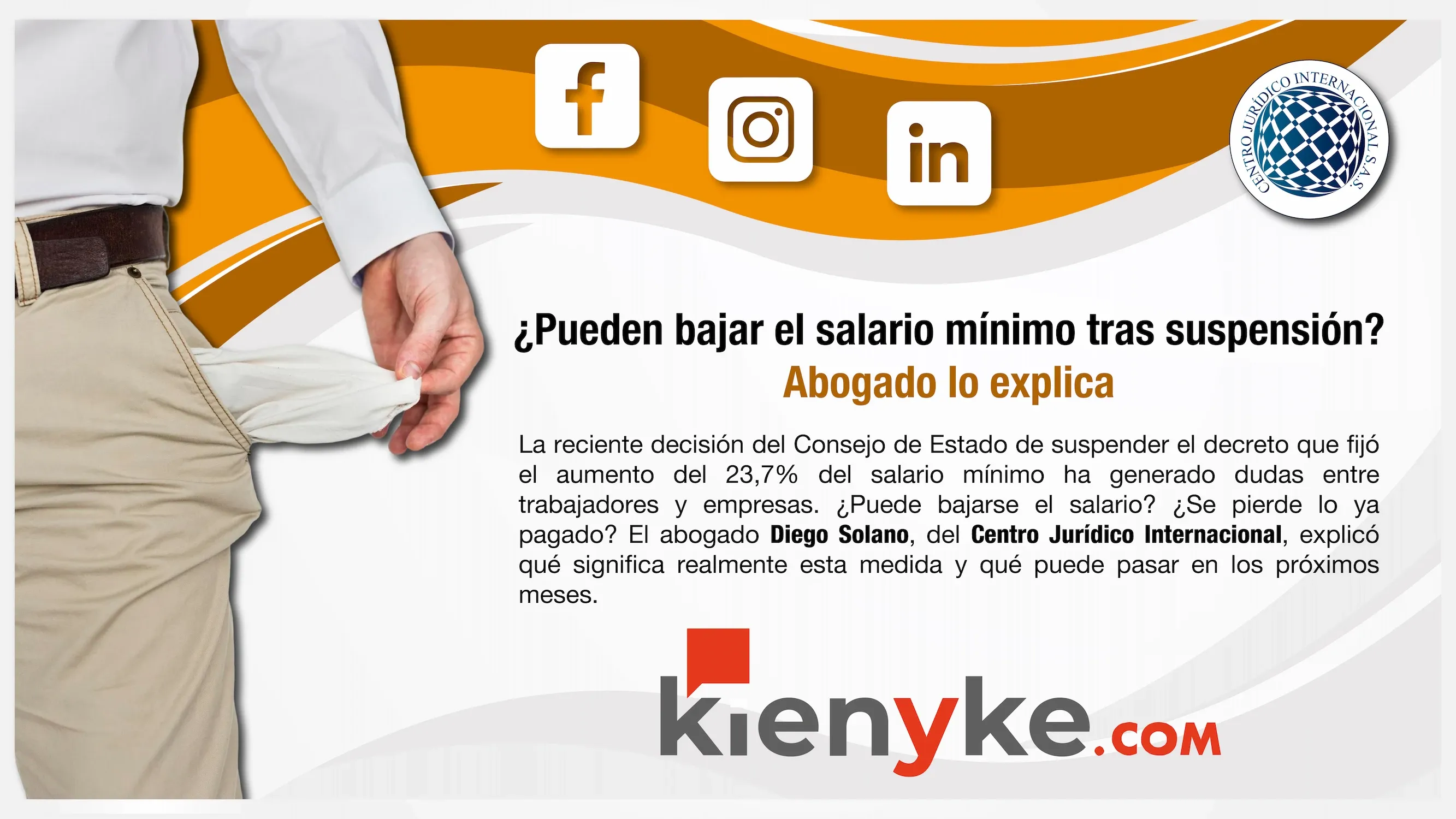 ¿Pueden bajar el salario mínimo tras suspensión? imagen